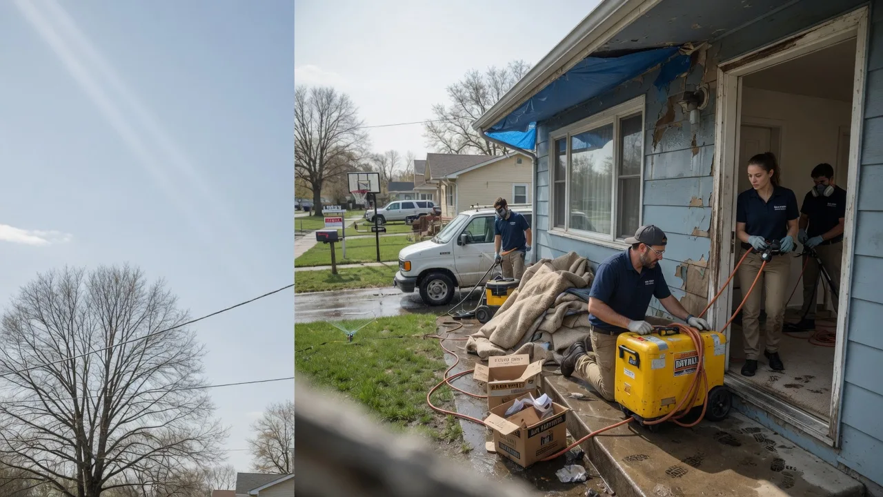Basement Flood Cleanup in Sunray, TX near me
